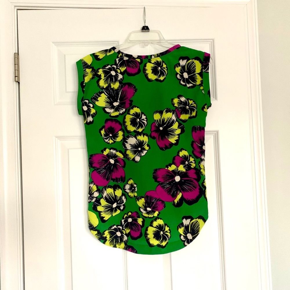 J. Crew Floral Blouse - Picture 3 of 3